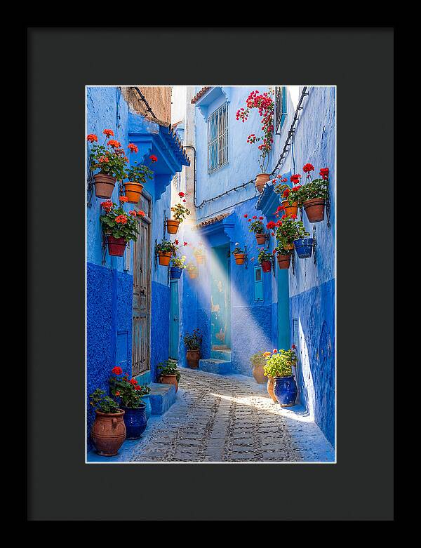 In The Blue Medina Of Chefchaouen