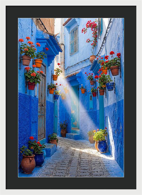 In The Blue Medina Of Chefchaouen