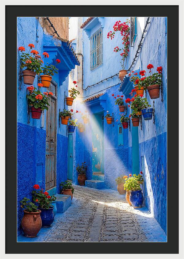 In The Blue Medina Of Chefchaouen
