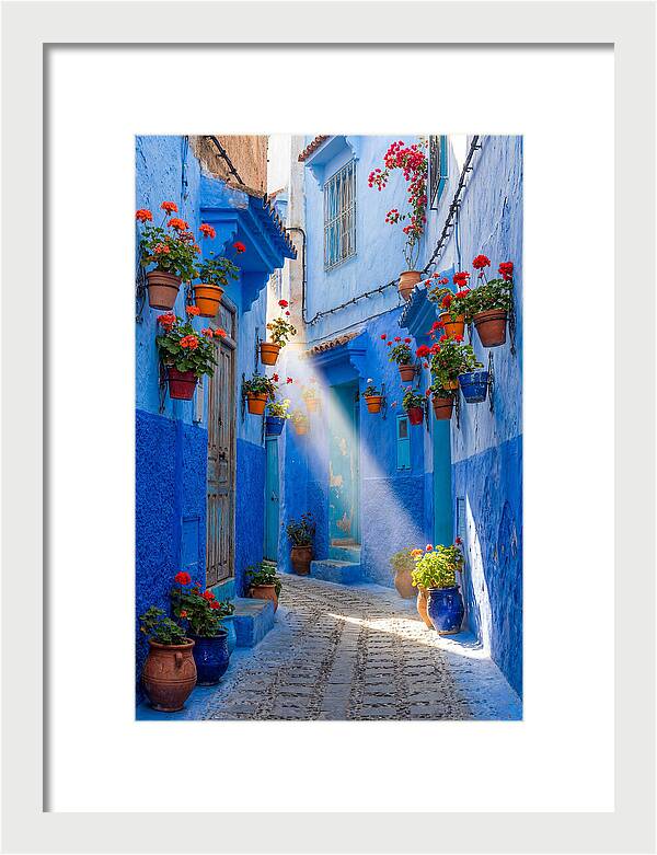 In The Blue Medina Of Chefchaouen