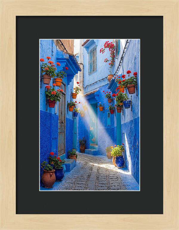 In The Blue Medina Of Chefchaouen