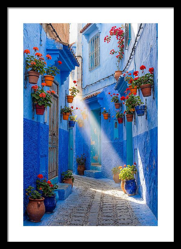 In The Blue Medina Of Chefchaouen