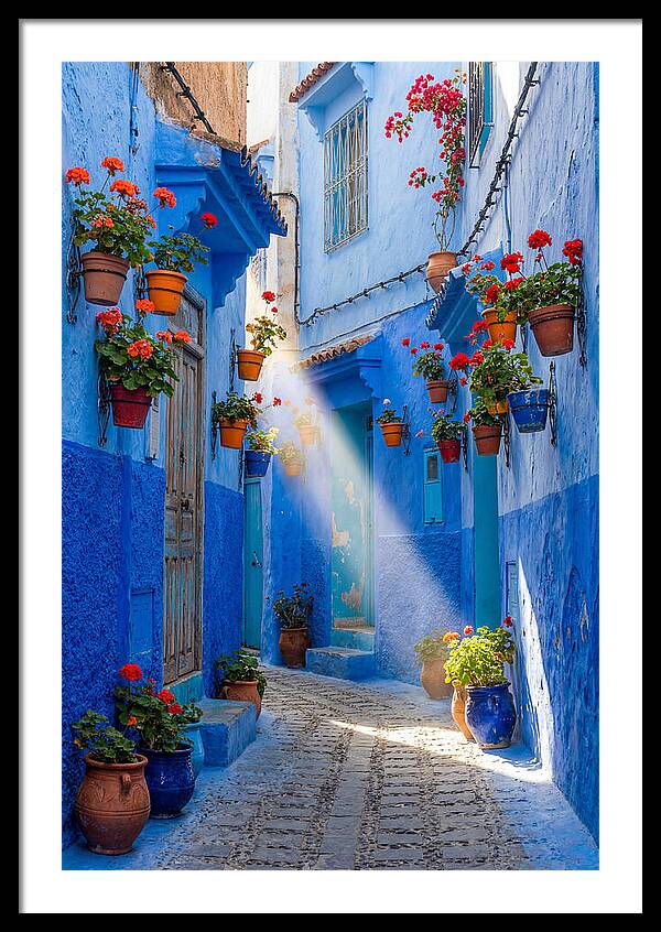 In The Blue Medina Of Chefchaouen