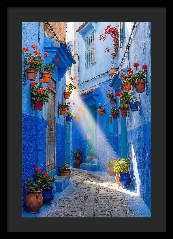 In The Blue Medina Of Chefchaouen