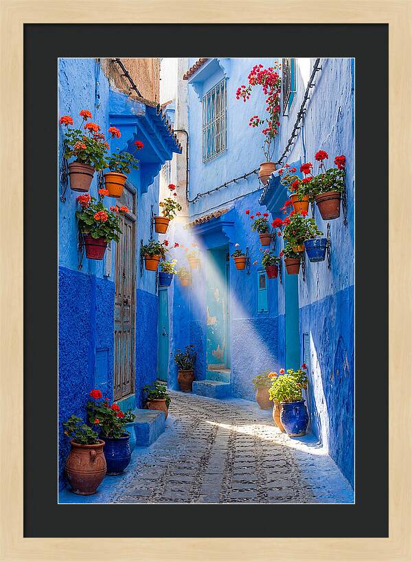 In The Blue Medina Of Chefchaouen
