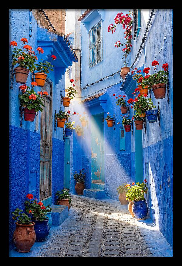 In The Blue Medina Of Chefchaouen