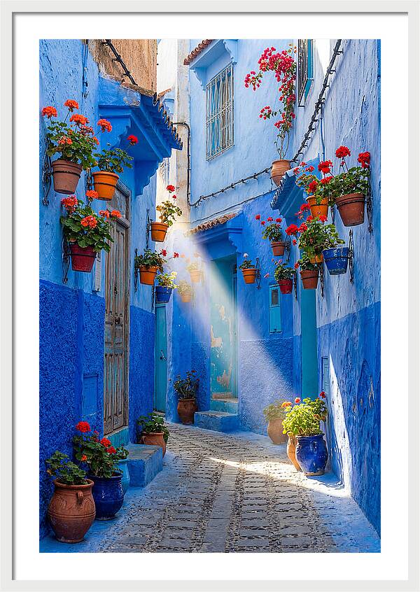 In The Blue Medina Of Chefchaouen