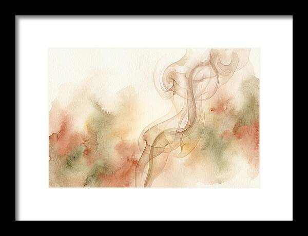 Incense Smoke Rising Elegantly