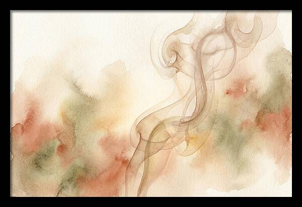 Incense Smoke Rising Elegantly