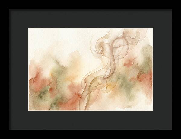 Incense Smoke Rising Elegantly