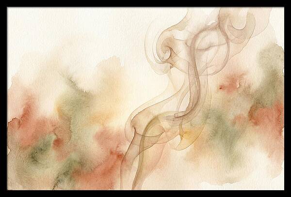 Incense Smoke Rising Elegantly