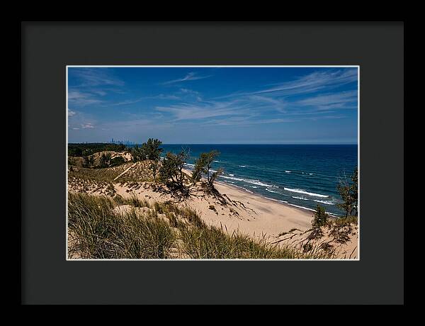 Indiana Dunes Overlooking Lake Michigan