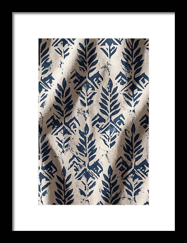 Indigo Leaf Block