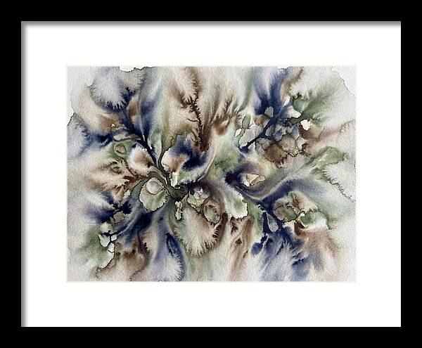 Ink Pattern Watercolor Exploration
