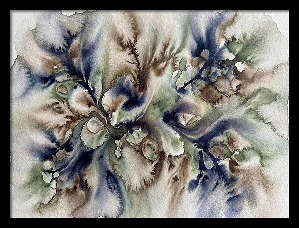 Ink Pattern Watercolor Exploration
