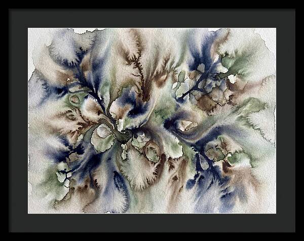 Ink Pattern Watercolor Exploration