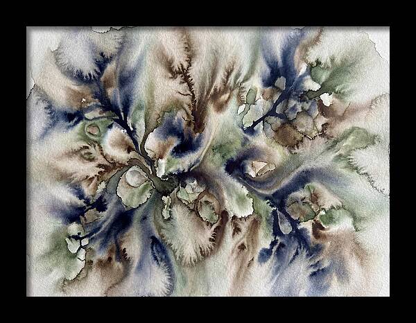 Ink Pattern Watercolor Exploration