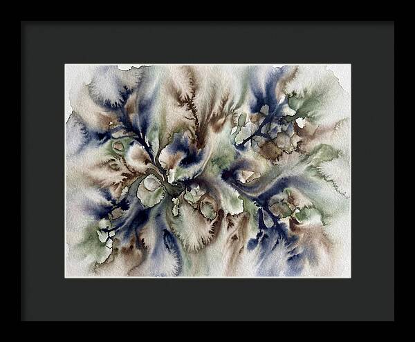 Ink Pattern Watercolor Exploration