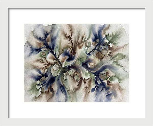 Ink Pattern Watercolor Exploration