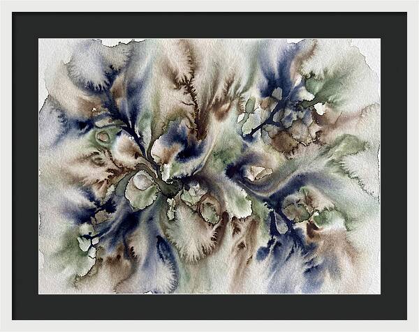 Ink Pattern Watercolor Exploration