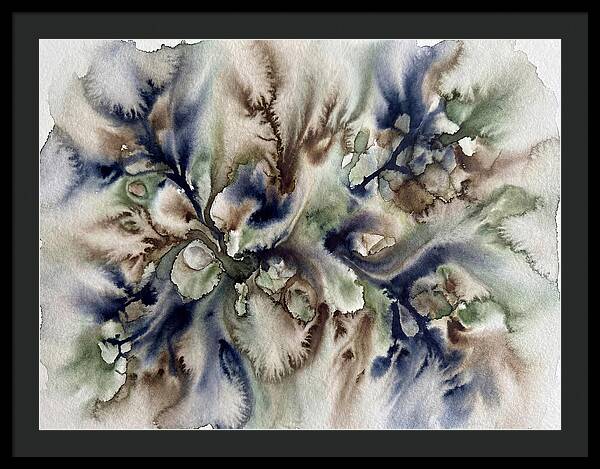 Ink Pattern Watercolor Exploration