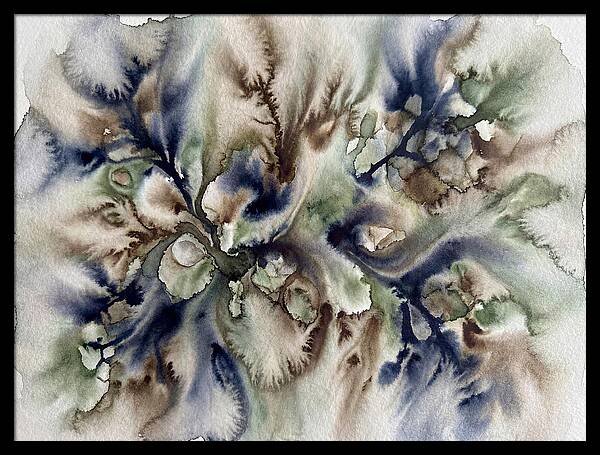 Ink Pattern Watercolor Exploration
