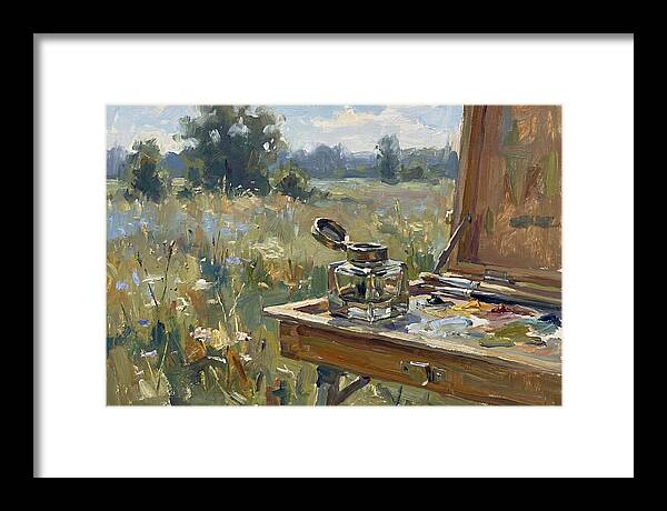 Inkwell On A Painters Table
