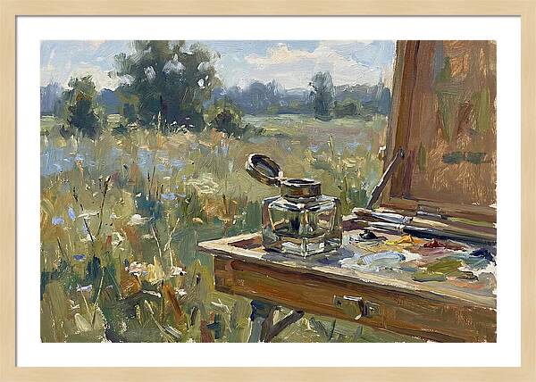 Inkwell On A Painters Table