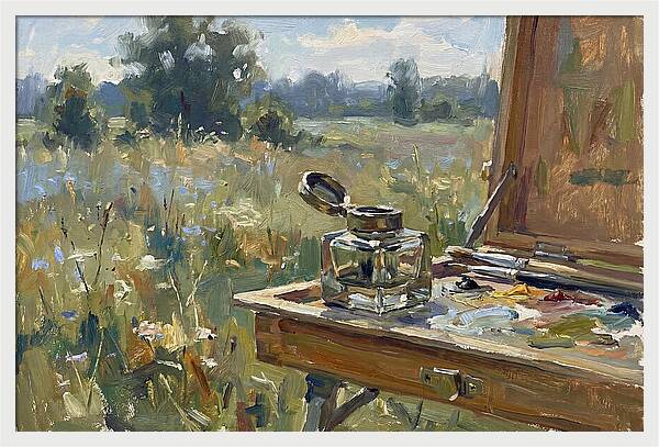 Inkwell On A Painters Table