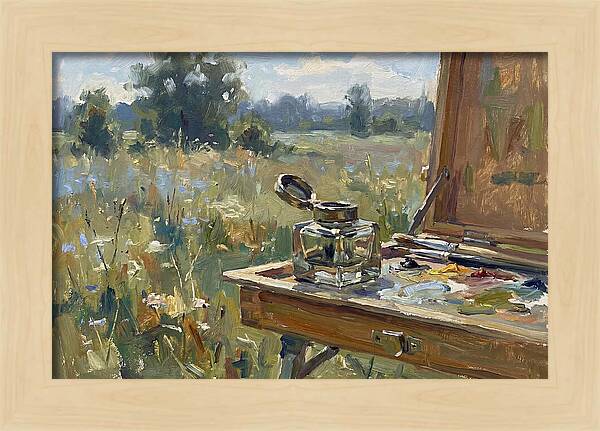 Inkwell On A Painters Table