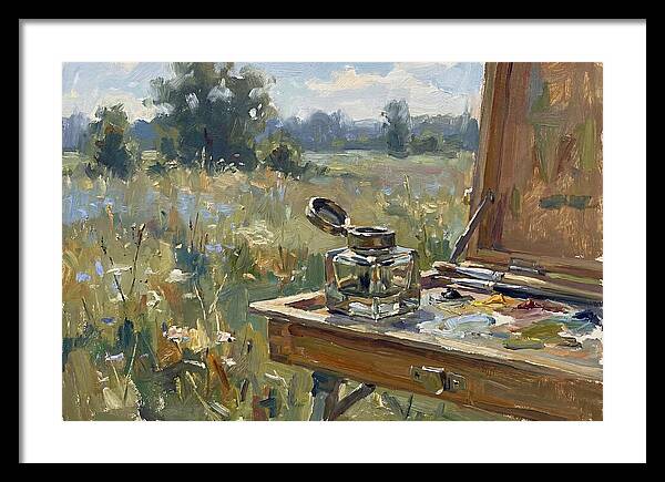Inkwell On A Painters Table