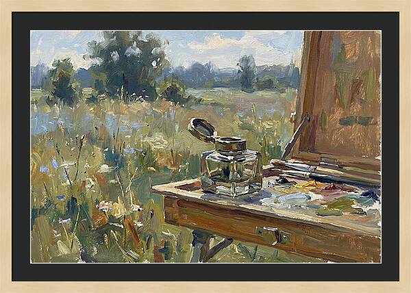 Inkwell On A Painters Table