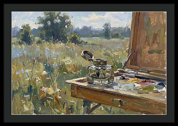 Inkwell On A Painters Table