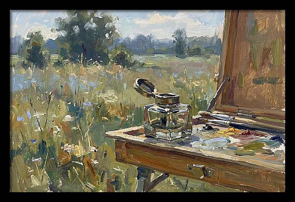 Inkwell On A Painters Table