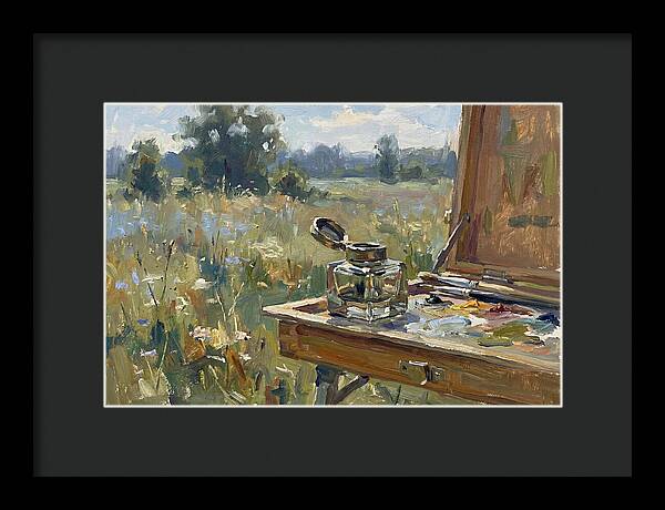 Inkwell On A Painters Table