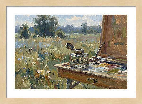 Inkwell On A Painters Table
