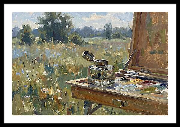 Inkwell On A Painters Table