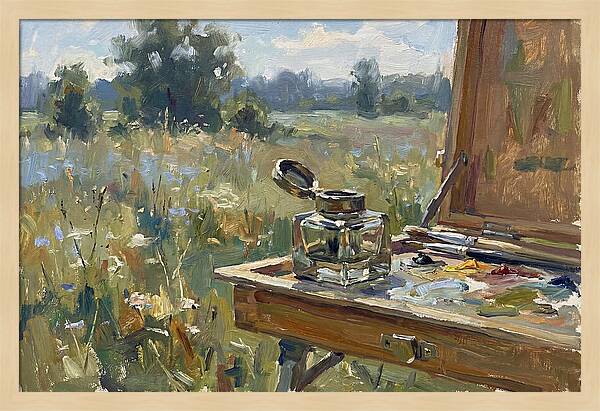 Inkwell On A Painters Table