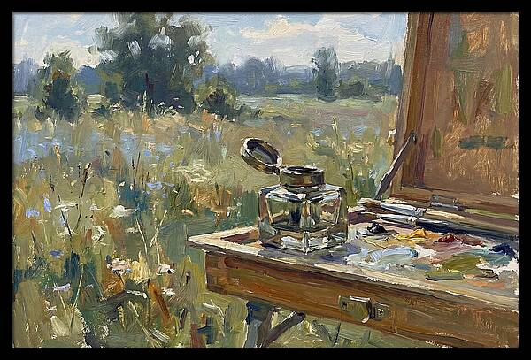 Inkwell On A Painters Table
