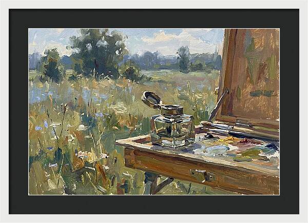 Inkwell On A Painters Table