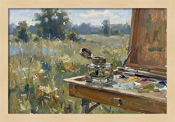 Inkwell On A Painters Table