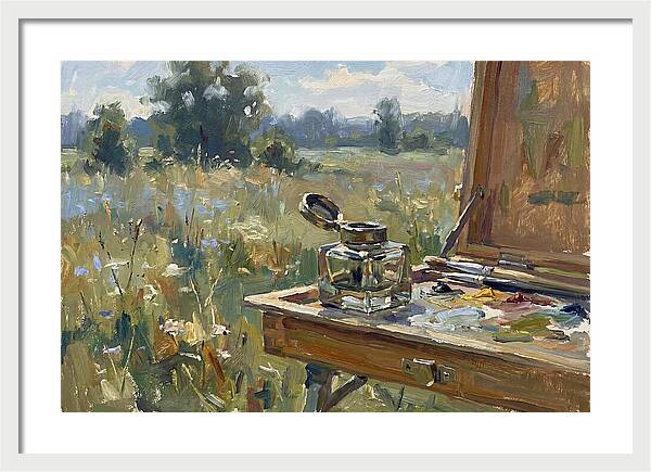 Inkwell On A Painters Table