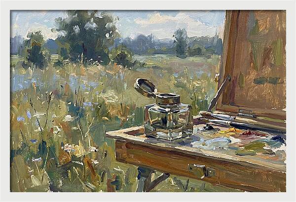 Inkwell On A Painters Table