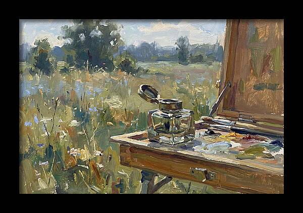 Inkwell On A Painters Table