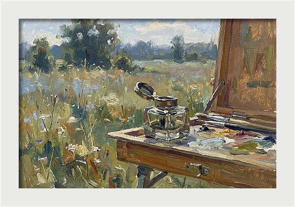 Inkwell On A Painters Table