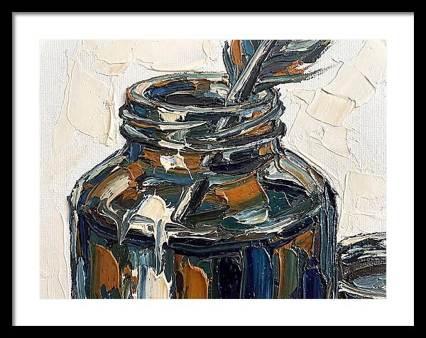 Inkwell With Palette Knife