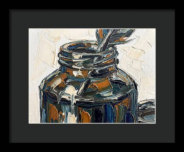 Inkwell With Palette Knife