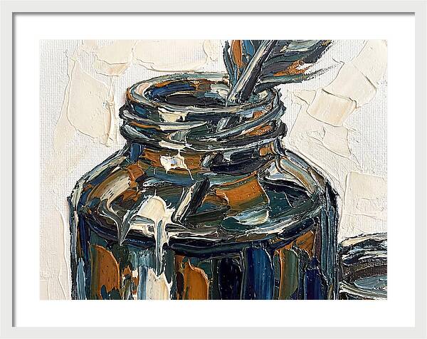 Inkwell With Palette Knife