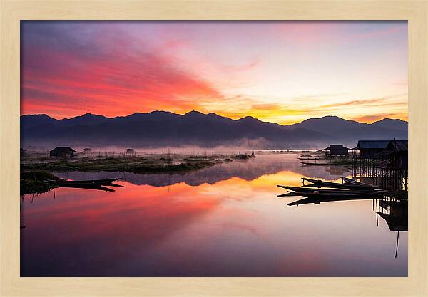 Inle Lake At Dawn