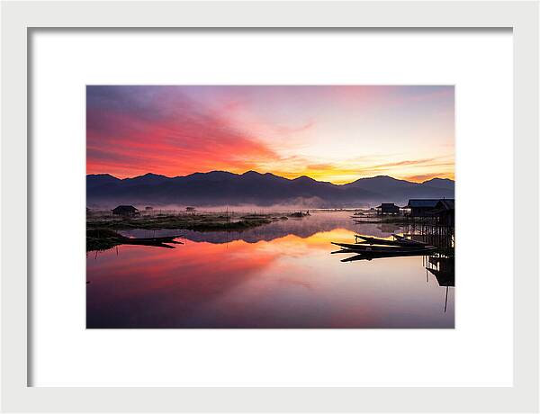 Inle Lake At Dawn